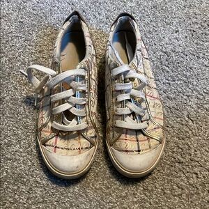 COACH Barrett graffiti shoes